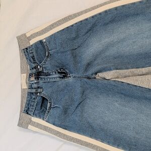 Austin Landing Wide Legs Jean/ Pants Striped Size 3  93% cotton